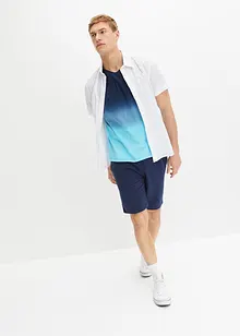 T-skjorte og sweat bermudashorts i 100% bomull (2-delt sett), bonprix