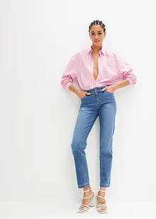 Straight-jeans Mid Waist, Stretch, bonprix
