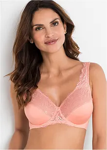 Bøyle-BH med delikate blonder (2-pack), bonprix