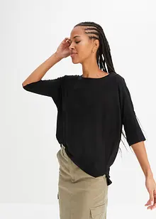 Boxy topp i myk viskosemiks, bonprix