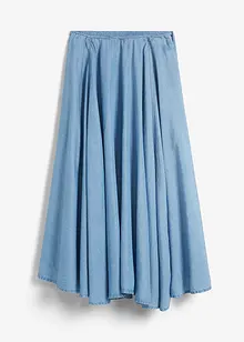 Denimskjørt, High Waist, komfortlinning, bonprix