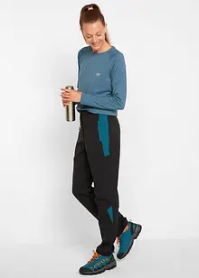 Vannavvisende softshellbukse, rett modell, bonprix