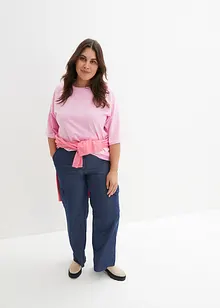 Wide Leg-jeans, High Waist, komfortlinning, bpc bonprix collection