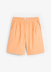 Vid shorts med legg og lin, med High Waist-komfortlinning, bonprix