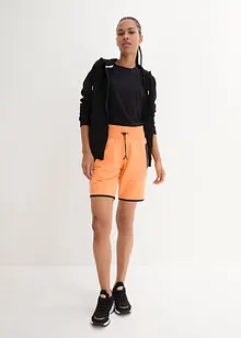 Sweat-shorts med glidelåslommer, bpc bonprix collection