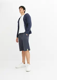 Sweat-bermuda med denim-look, bonprix