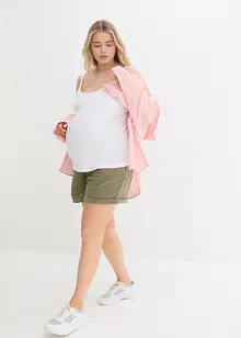 Mamma-/ammetopp i økologisk bomull (2-pack), bonprix