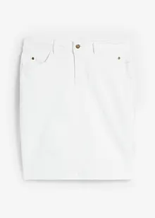 Jeans-skjørt med stretch, bonprix