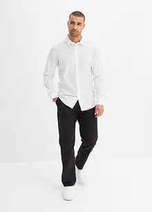 Skjorte med bomull og stretch, Slim Fit, bonprix