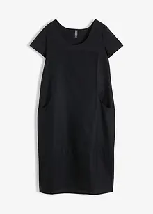 Kjole i lett linmiks, bonprix