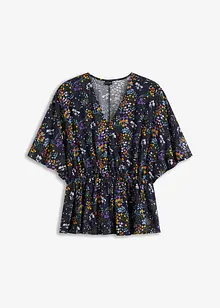 Bluse med print, bonprix