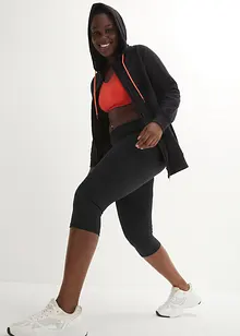 Sweatjakke med hette, bonprix