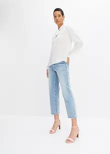 Jeans med applikasjon, bonprix