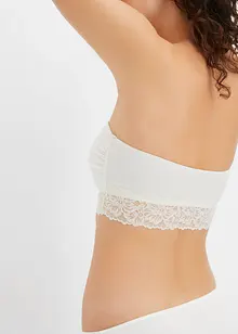 Feel Comfort bandeau-BH (2-pack) med økologisk bomull, bpc bonprix collection