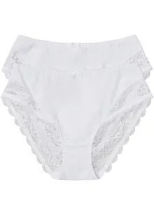 Maxitruse med resirkulert polyamid (2-pack), bonprix
