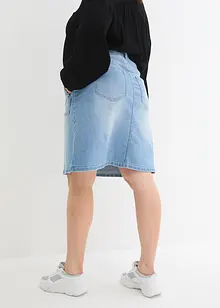 Jeansskjørt, High Waist, stretch, bonprix