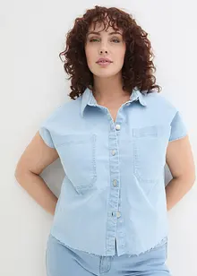 Boxy-jeansbluse, bonprix