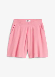 Shorts av Waffle-jersey med High Waist-komfortlinning, bpc bonprix collection