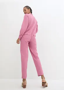 Jumpsuit i lin med 7/8-lengde, bpc bonprix collection