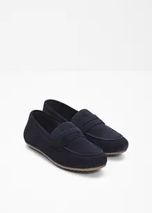 Loafers i skinn, bonprix