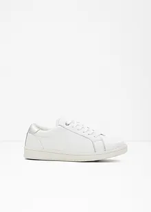 Low skinn-sneakers, bonprix