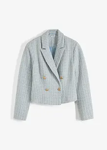 Bouclé-blazer med resirkulert polyester, BODYFLIRT