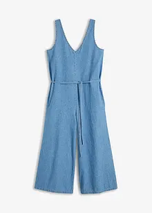 Denim-jumpsuit av ren bomull, RAINBOW