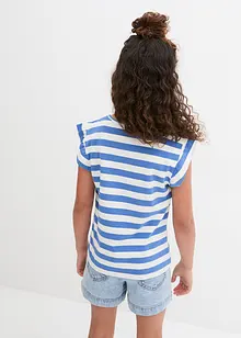 Topp med økologisk bomull (2-pack), bonprix