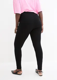 Mammaleggings i økologisk bomull (2-pack), bonprix