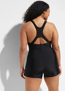 Badedrakt med ben, hurtigtørkende, bonprix