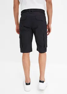 Cargo-bermuda med belte, Regular Fit, bonprix