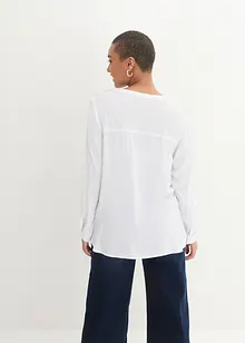 Blusetunika i myk viskose, bonprix