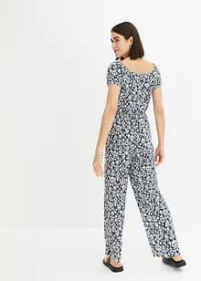 Jumpsuit med print, bonprix