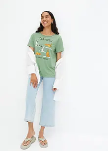 T-skjorte med print, bonprix