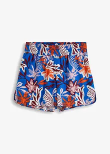 Shorts med flerfarget print, av viskose, RAINBOW