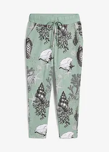 Sweatbukse i bomullmiks, bonprix