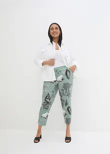 Sweatbukse i bomullmiks, bonprix