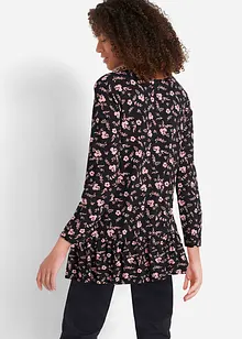 Lang trikot-tunika i viskosemiks, bonprix