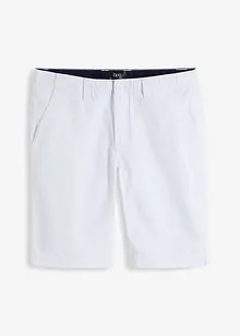 Chinos-bermuda i ren bomull, Regular Fit, bonprix