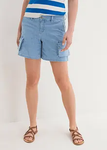 Cargo-jeans, shorts, Mid Waist, John Baner JEANSWEAR