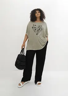 Topp i lett viskose, bonprix