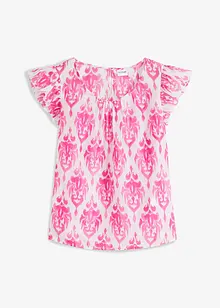 Bluse med print, bonprix