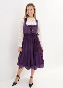 Dirndl med perler (2-delt sett), bonprix