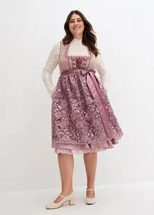 Dirndl med paljett-forkle, bonprix