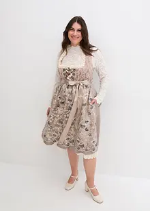 Dirndl med paljett-forkle, bonprix