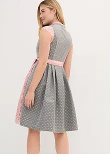 Dirndl med brodert forkle (2-delt sett), bonprix