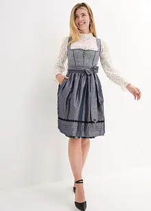 Dirndl med jaquard og forkle (2-delt sett), bonprix