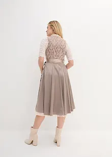 Dirndl med paljett-forkle, bonprix