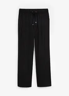 Pull-on bukse i viskose, bonprix