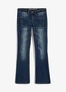 Flared-jeans Low Waist, stretch, bonprix